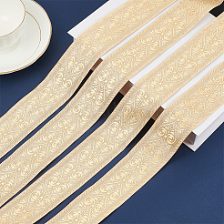 Blumenband aus Polyester-Jacquard&nbsp;SENE-WH0003-13B