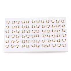 Ohrstecker aus Messing mit Naturperlen&nbsp;PEAR-N020-08E