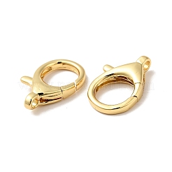 Fermoirs mousquetons en laiton&nbsp;X-KK-J301-27G
