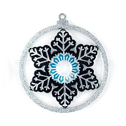 Moules en silicone pour grands pendentifs sur le thème de noël&nbsp;DIY-L067-B08