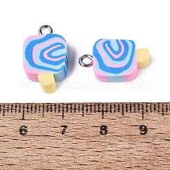 Pendentifs en pâte polymère manuels&nbsp;CLAY-Q253-07P-08