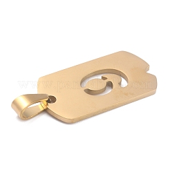 Ionenplattierung (IP) 304 Edelstahlanhänger&nbsp;STAS-O127-D09