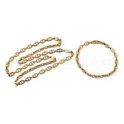 Set di gioielli con bracciale e collana a maglie marine in acciaio inossidabile 304&nbsp;LS-SJEW-L199-16G