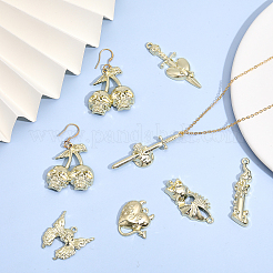 18 stücke 9 stil rack plattierung legierung anhänger&nbsp;FIND-CA0007-41
