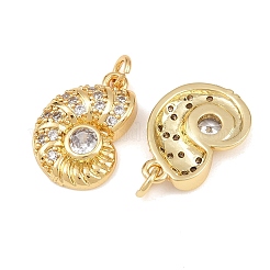 Pendentifs en zircone cubique clair en laiton&nbsp;KK-L275-34G