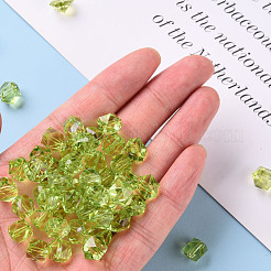 Perles en acrylique transparente&nbsp;TACR-S154-15B-83