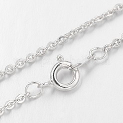 Ottone rosa naturale delle collane del pendente di quarzo&nbsp;NJEW-JN01274-01