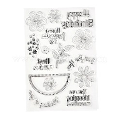 Silikon klare stempel&nbsp;X-DIY-A013-19
