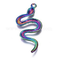 Regenbogenfarbene legierung anhänger&nbsp;PALLOY-S180-192-NR