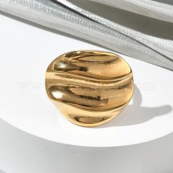 Offene Manschettenringe aus Edelstahl 304&nbsp;RJEW-F202-02F-G