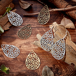 DIY-Sets zur Herstellung von Tropfenohrringen&nbsp;DIY-SC0018-80