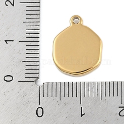 Colgantes de acero inoxidable 304 con revestimiento iónico (IP)&nbsp;STAS-U019-19G