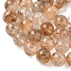 Fili di perline di diamante naturale herkimer&nbsp;G-Z115-C03-10mm