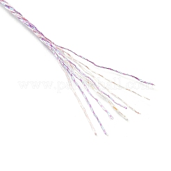 17 m regenbogenfarbenes Polyester-Nähgarn mit Metallic-Effekt&nbsp;OCOR-E026-08D