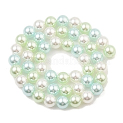Perles de verre nacrées cuites au four&nbsp;PEAR-H019-02C-08