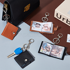 4 ensemble de mini porte-clés photo 2 couleurs&nbsp;KEYC-GA0001-36