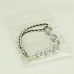 10 bracelet tressé tendance&nbsp;BJEW-JB00848-M