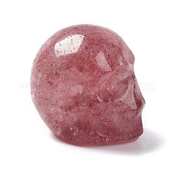 Perle di quarzo fragola naturale&nbsp;G-C038-01E