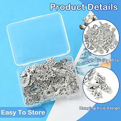 40pcs 4 estilos colgantes de aleación de estilo tibetano&nbsp;TIBEP-YW0002-03