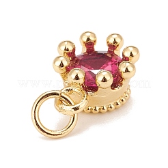 Charms aus klarem Zirkonia mit Messingeinlage&nbsp;KK-A161-34G