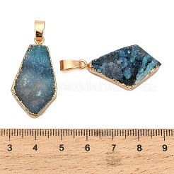Natur druzy Achatanhänger&nbsp;GG-K002-19