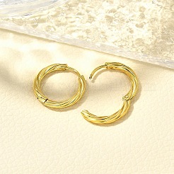 Pendientes de aro de acero inoxidable 304 para mujer&nbsp;EJEW-M068-14G-06