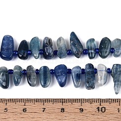 Natürliche kyanit / cyanit / disthen perlen stränge&nbsp;G-Z091-A22