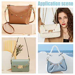 2 poignée de sac à main en laiton à 2 styles sur le thème de Noël&nbsp;FIND-WR0006-74