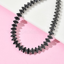 Bracelets coulissants en acier inoxydable 304 sertis de strass œil de cheval pour femmes&nbsp;BJEW-G779-01P