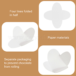 Schokoladen-Abstandshalter aus Kraftpapier mit Kreuz&nbsp;AJEW-CN0004-83A