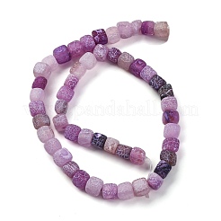 Fili di perline di agata naturale stagionato&nbsp;G-NH0038-01E