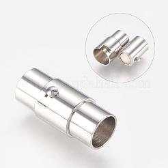 Anlaufgeschützte Säule aus Edelstahl mit Verschlussrohr&nbsp;X-STAS-H019-4