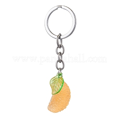 2 llavero de resina con forma de rodaja de naranja&nbsp;KEYC-JKC01064