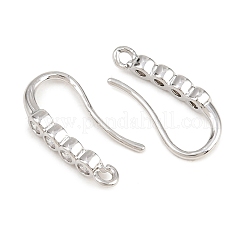 Ottone ganci strass orecchino&nbsp;KK-C261-01B-P