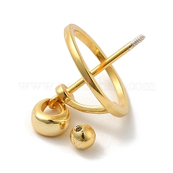 925 gancetti planetari in stile medaglione in argento sterling&nbsp;STER-NH0001-55C-G