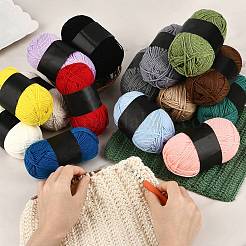 5 pieza de hilo de poliéster para tejer y crochet&nbsp;YCOR-SZ0001-03P