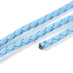Vachette cordon tressé en cuir&nbsp;NWIR-N005-01N-3mm