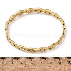 Bracciali rigidi con cerniera in acciaio inossidabile 304&nbsp;SA-CBAB92B-10G