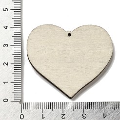 Pendentifs en bois thème fête des mères&nbsp;FIND-Z031-01C