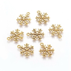 Pendentifs en alliage de style tibétain&nbsp;TIBEP-GC114-AG-RS