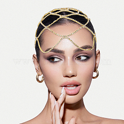 Legierung Strass Stirnband&nbsp;OHAR-WH0011-64G