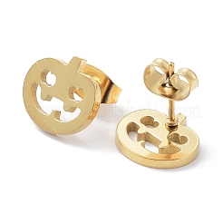 Ohrstecker aus 304 Edelstahl für Halloween&nbsp;X-EJEW-H136-07G