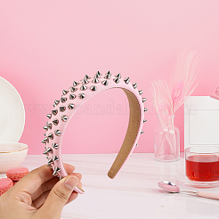 1 Haarband aus Kunstleder für Damen&nbsp;OHAR-CL0001-04A