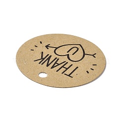 Grazie a tema cartellini dei prezzi di carta per gioielli in carta kraft&nbsp;CDIS-K004-01E
