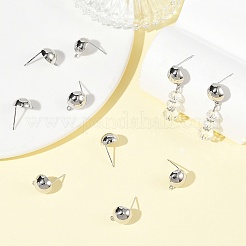 Accessoires de boucles d'oreilles en laiton shegrace&nbsp;XGRQ64407-867P