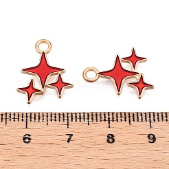 Pendentifs d'émail en alliage&nbsp;ENAM-T020-38C-RS