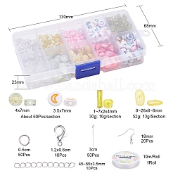Kit de fabrication de bijoux à bricoler soi-même en perles de pierre naturelle&nbsp;DIY-YW0004-70C