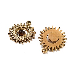 Placcatura ionica (ip) ciondoli in acciaio inossidabile 304&nbsp;STAS-U014-04F-G