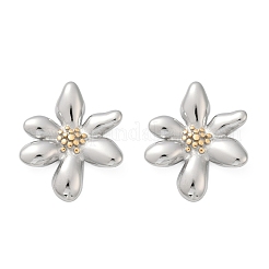 Boucles d'oreilles à tige en acier inoxydable 304&nbsp;EJEW-S265-08GP