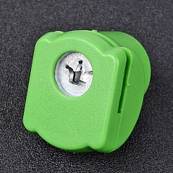 Zufällige einfarbige oder zufällig gemischte Mini-Kunststoff-Bastelpapier-Stanzsets für Scrapbooking und Papierhandwerk&nbsp;LS-AJEW-L051-06